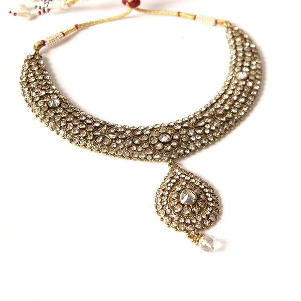 INDIAN JEWELRY NECKLACE SET