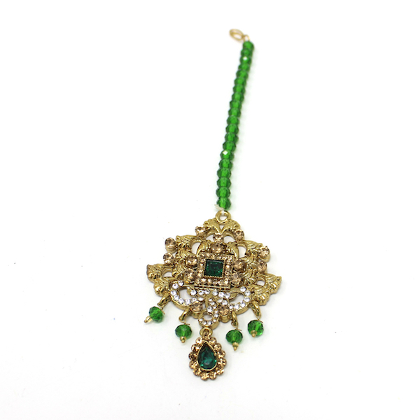 Indian Jewelry Choker Set Necklace Set Pearl Stone Azeen