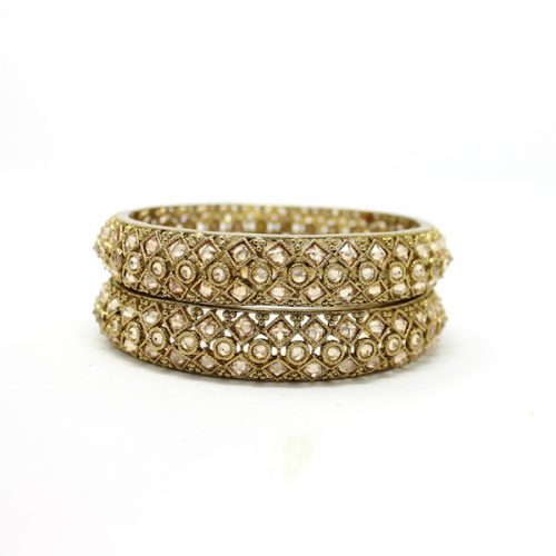 Indian Jewelry Antique Gold Bangles Kada