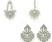 Indian Jewelry Jhoomar Passa Tikka Set
