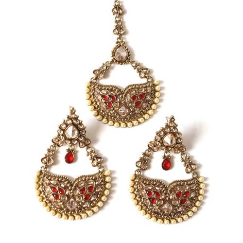 Indian Jewelry Tikka Set