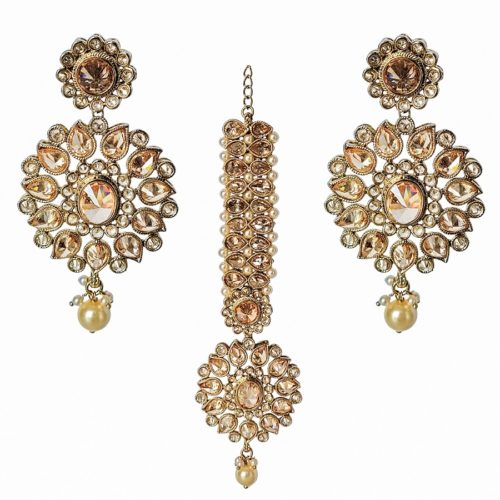 Yasti Indian Jewelry Tikka Set