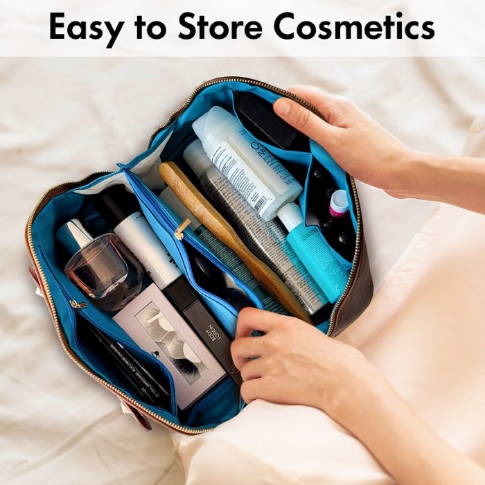 Evelyn Brown Makeup Bag