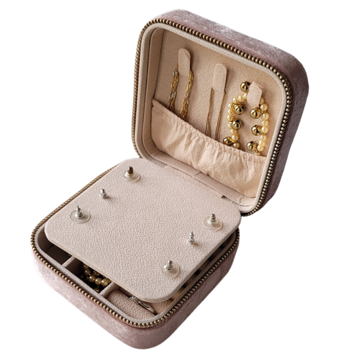 Jaya Jewelry Travel Case Dusty Rose