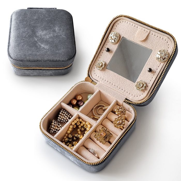 Jaya Jewelry Travel Case Gray