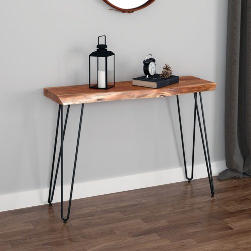 Entryway Live Edge Console Table