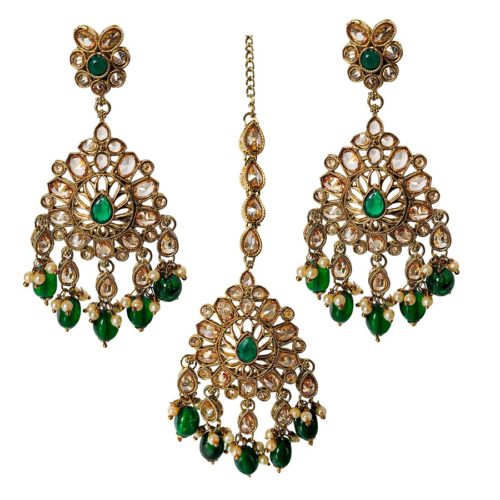 Liya Indian Jewelry Tikka Set