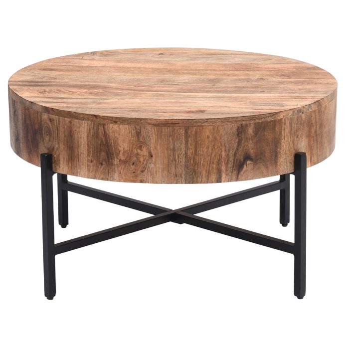 Natural Solid Wood Coffee Table