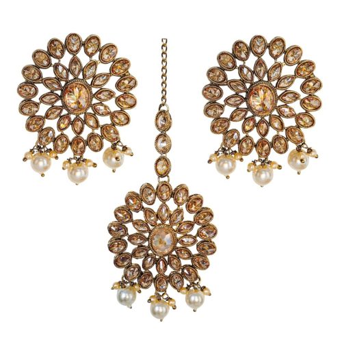 Ziya Indian Jewelry Tikka Set